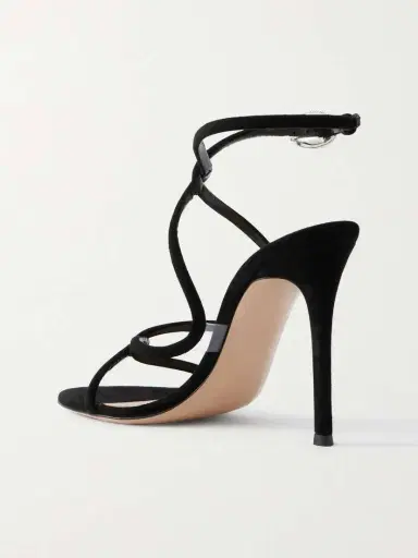 Gianvito Rossi Jungle Mamba 105 Suede Sandals | Thumbnail 3 Gianvito Rossi Jungle Mamba 105 Suede Sandals | Thumbnail 3