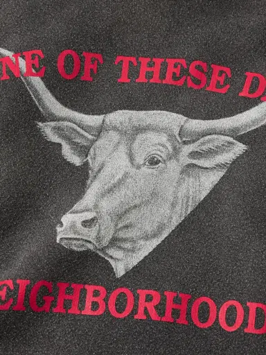 Neighborhood One of These Days Logo-Print Cotton-Jersey Hoodie - Men | Thumbnail 5 Neighborhood One of These Days Logo-Print Cotton-Jersey Hoodie - Men | Thumbnail 5
