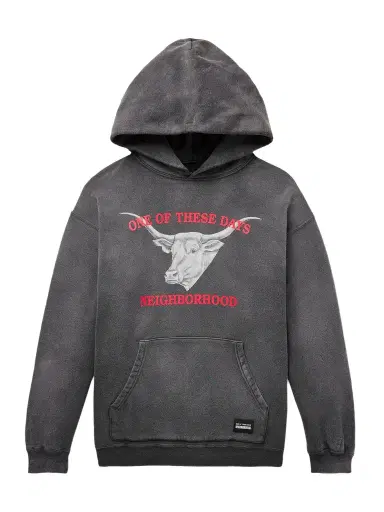Neighborhood One of These Days Logo-Print Cotton-Jersey Hoodie - Men | Thumbnail 1 Neighborhood One of These Days Logo-Print Cotton-Jersey Hoodie - Men | Thumbnail 1