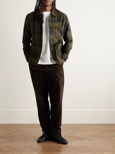 Portuguese Flannel Labura Checked Organic Cotton-Twill Overshirt - Men | Thumbnail 2 Portuguese Flannel Labura Checked Organic Cotton-Twill Overshirt - Men | Thumbnail 2
