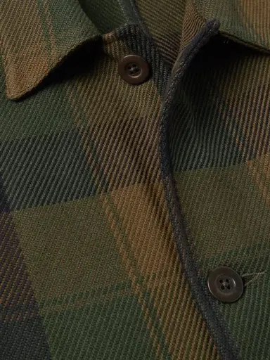 Portuguese Flannel Labura Checked Organic Cotton-Twill Overshirt - Men | Thumbnail 4 Portuguese Flannel Labura Checked Organic Cotton-Twill Overshirt - Men | Thumbnail 4