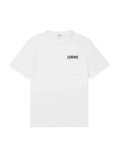 Loewe Logo-Embroidered Cotton-Blend Jersey T-Shirt - Men | Thumbnail 1 Loewe Logo-Embroidered Cotton-Blend Jersey T-Shirt - Men | Thumbnail 1