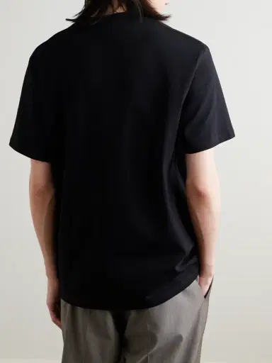 Loewe Logo-Embroidered Cotton-Jersey T-Shirt - Men | Thumbnail 3 Loewe Logo-Embroidered Cotton-Jersey T-Shirt - Men | Thumbnail 3