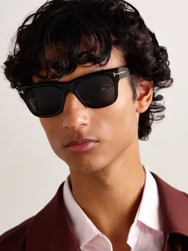 Tom Ford Finn D-Frame Tortoiseshell Acetate Sunglasses - Men | Thumbnail 2 Tom Ford Finn D-Frame Tortoiseshell Acetate Sunglasses - Men | Thumbnail 2