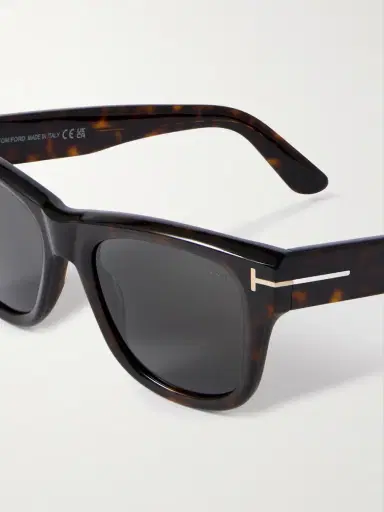 Tom Ford Finn D-Frame Tortoiseshell Acetate Sunglasses - Men | Thumbnail 3 Tom Ford Finn D-Frame Tortoiseshell Acetate Sunglasses - Men | Thumbnail 3