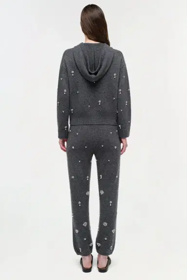 Simkhai Karmen Embellished Cashmere Hoodie | Thumbnail 4 Simkhai Karmen Embellished Cashmere Hoodie | Thumbnail 4