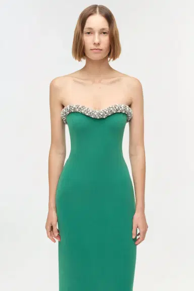 Simkhai Riona Embellished Bustier Gown | Thumbnail 3 Simkhai Riona Embellished Bustier Gown | Thumbnail 3