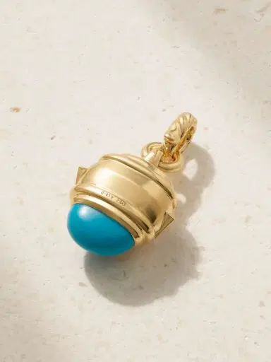 David Yurman Renaissance® 18-karat Gold Multi-stone Pendant | Thumbnail 3 David Yurman Renaissance® 18-karat Gold Multi-stone Pendant | Thumbnail 3