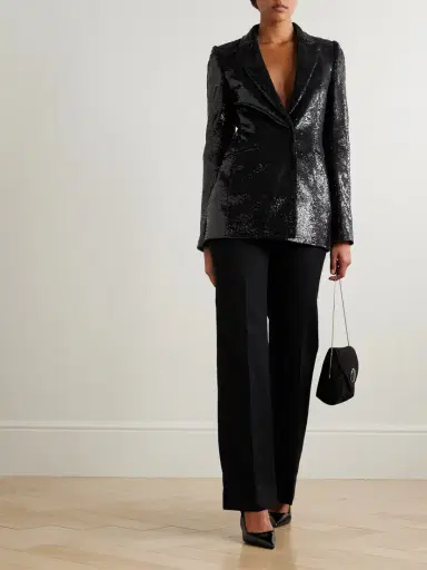 Carolina Herrera Sequined Tulle Blazer | Thumbnail 2 Carolina Herrera Sequined Tulle Blazer | Thumbnail 2