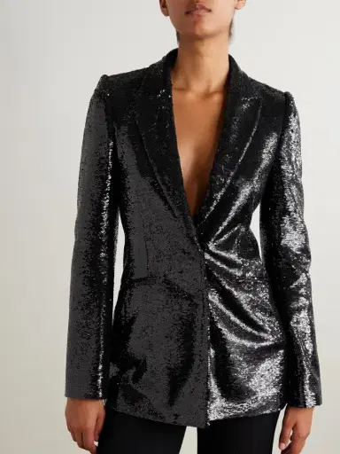Carolina Herrera Sequined Tulle Blazer | Thumbnail 3 Carolina Herrera Sequined Tulle Blazer | Thumbnail 3