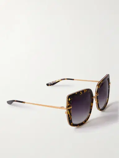 BARTON PERREIRA Margret Square-frame Tortoiseshell Acetate And Gold-tone Sunglasses | Thumbnail 3 BARTON PERREIRA Margret Square-frame Tortoiseshell Acetate And Gold-tone Sunglasses | Thumbnail 3