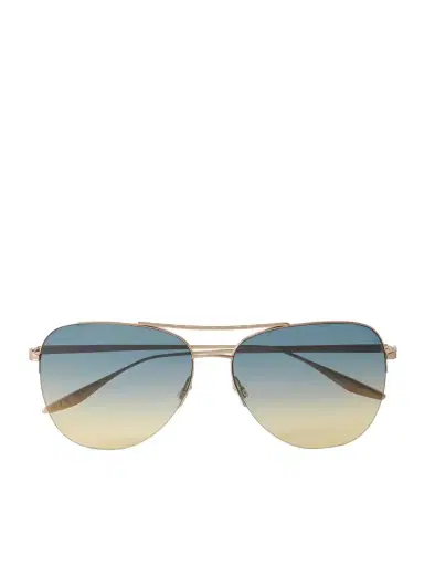 BARTON PERREIRA Chevalier Aviator-style Gold-tone Sunglasses | Thumbnail 1 BARTON PERREIRA Chevalier Aviator-style Gold-tone Sunglasses | Thumbnail 1
