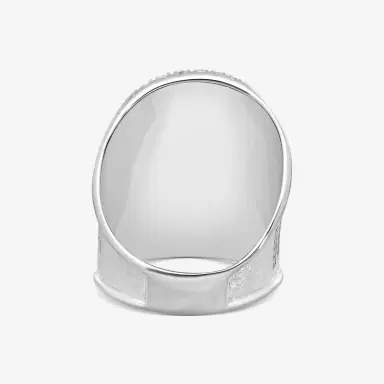 MARCO BICEGO Marco Bicego Lunaria 18K White Gold Diamond Large Band Ring Sz. 7 by The Solist | Thumbnail 3 MARCO BICEGO Marco Bicego Lunaria 18K White Gold Diamond Large Band Ring Sz. 7 by The Solist | Thumbnail 3