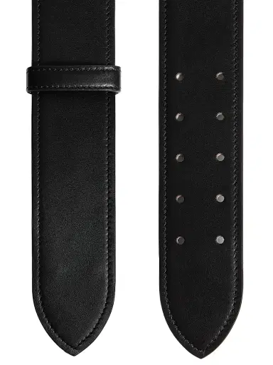 Khaite Women's Theo Leather Belt - Black | Thumbnail 2 Khaite Women's Theo Leather Belt - Black | Thumbnail 2