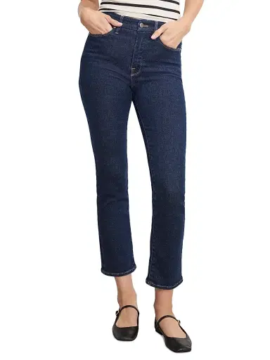 Good American Women's Good Legs Straight Jeans - Indigo | Thumbnail 3 Good American Women's Good Legs Straight Jeans - Indigo | Thumbnail 3