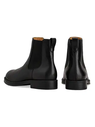 Tod's Men's Chelsea Leather Ankle Boots - Nero | Thumbnail 3 Tod's Men's Chelsea Leather Ankle Boots - Nero | Thumbnail 3