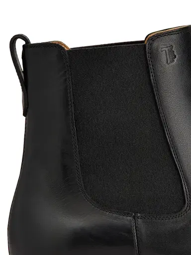 Tod's Men's Chelsea Leather Ankle Boots - Nero | Thumbnail 5 Tod's Men's Chelsea Leather Ankle Boots - Nero | Thumbnail 5