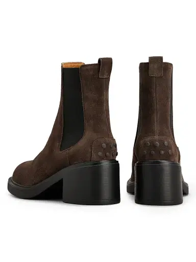 Tod's Women's Suede Chelsea Boots - Palissandro - Size 12 | Thumbnail 3 Tod's Women's Suede Chelsea Boots - Palissandro - Size 12 | Thumbnail 3