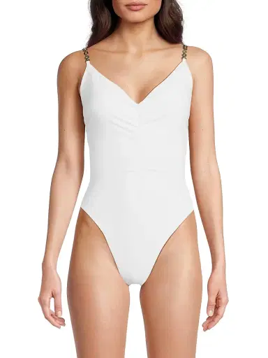 Ramy Brook Women's Monique Ruched One-Piece Swimsuit | Thumbnail 3 Ramy Brook Women's Monique Ruched One-Piece Swimsuit | Thumbnail 3