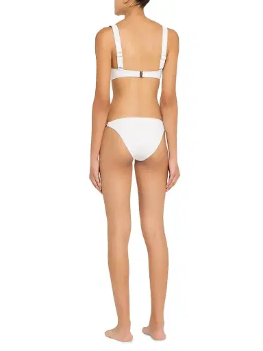 Ramy Brook Women's Andrea Side-Chain Bikini Bottom - White | Thumbnail 4 Ramy Brook Women's Andrea Side-Chain Bikini Bottom - White | Thumbnail 4