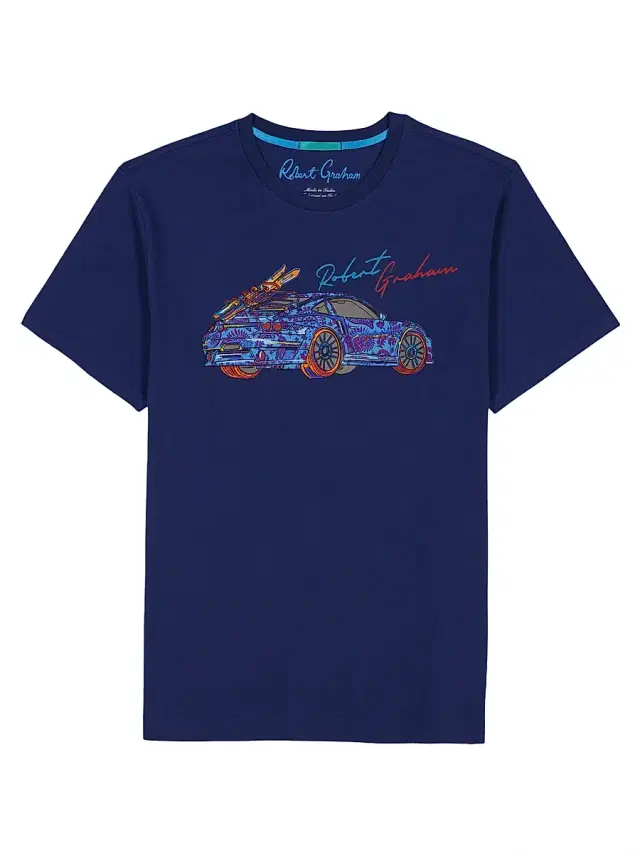 Men's Road Trip Graphic T-Shirt - Navy Men's Road Trip Graphic T-Shirt - Navy