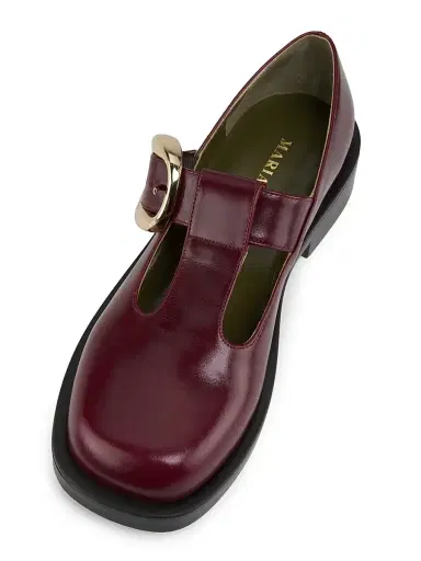 Maria Luca Women's Nora Leather Mary Janes - Dark Red - Size 10 | Thumbnail 4 Maria Luca Women's Nora Leather Mary Janes - Dark Red - Size 10 | Thumbnail 4