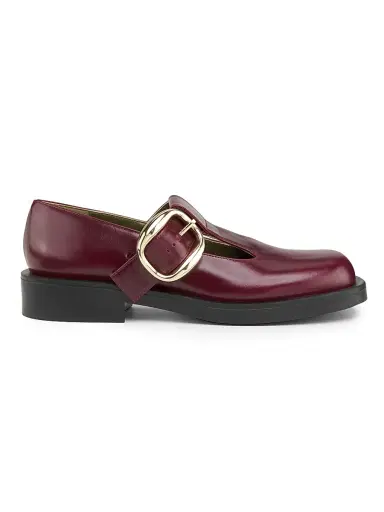 Maria Luca Women's Nora Leather Mary Janes - Dark Red - Size 10 | Thumbnail 1 Maria Luca Women's Nora Leather Mary Janes - Dark Red - Size 10 | Thumbnail 1