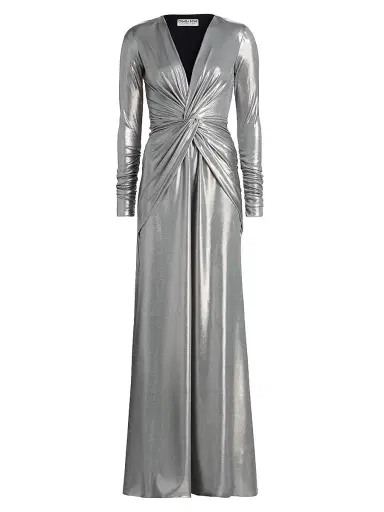 Chiara Boni La Petite Robe Women's Hajarix Splendid Ruched Gown | Thumbnail 1 Chiara Boni La Petite Robe Women's Hajarix Splendid Ruched Gown | Thumbnail 1