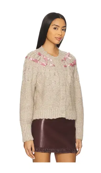 LoveShackFancy Clementian Cardigan | Thumbnail 2 LoveShackFancy Clementian Cardigan | Thumbnail 2
