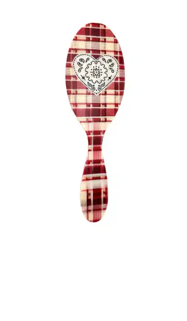 Solar Eclipse Hand-Painted Paisley Heart Amazing Hair Day Brush | Thumbnail 1 Solar Eclipse Hand-Painted Paisley Heart Amazing Hair Day Brush | Thumbnail 1