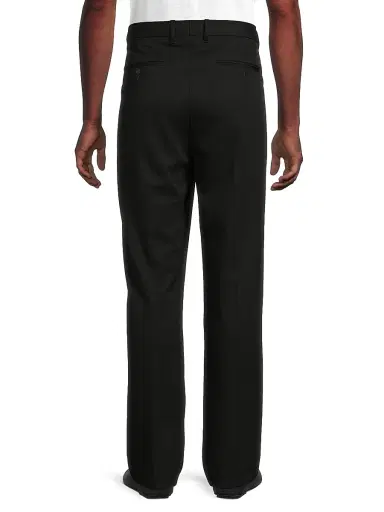 Vince Men's Double Pleated Suiting Trousers - Black | Thumbnail 5 Vince Men's Double Pleated Suiting Trousers - Black | Thumbnail 5