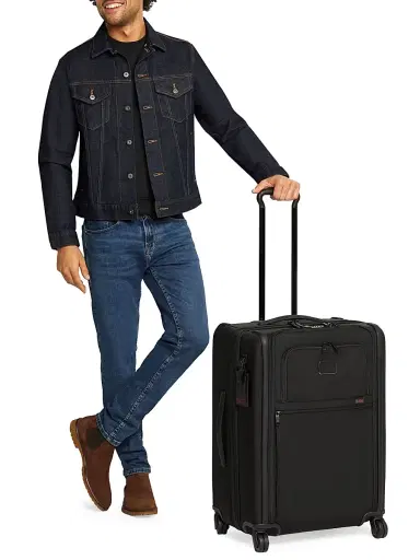 TUMI Alpha Short Trip Expandable Suitcase - Navy | Thumbnail 2 TUMI Alpha Short Trip Expandable Suitcase - Navy | Thumbnail 2
