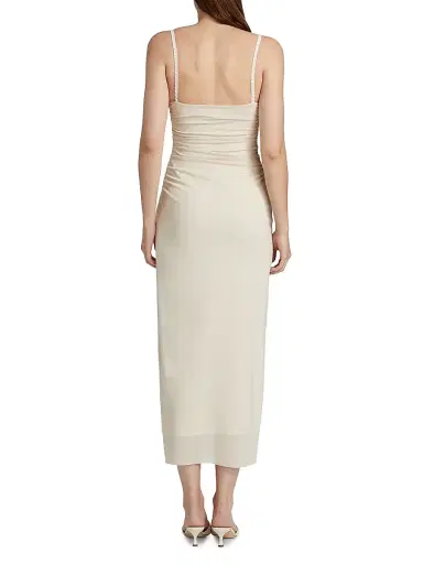 Significant Other Women's Maddie Braided Bust Midi-Dress - Seashell | Thumbnail 5 Significant Other Women's Maddie Braided Bust Midi-Dress - Seashell | Thumbnail 5