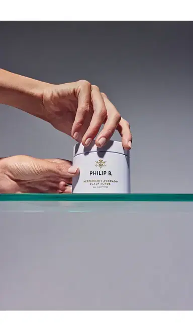 Philip B Peppermint Avocado Scalp Scrub | Thumbnail 2 Philip B Peppermint Avocado Scalp Scrub | Thumbnail 2