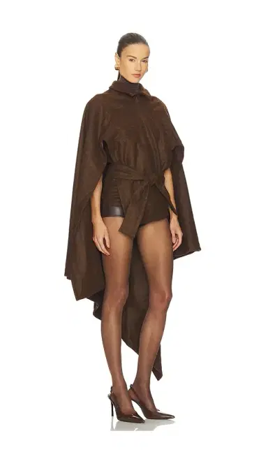 Aya Muse Rhea Cape Coat | Thumbnail 2 Aya Muse Rhea Cape Coat | Thumbnail 2