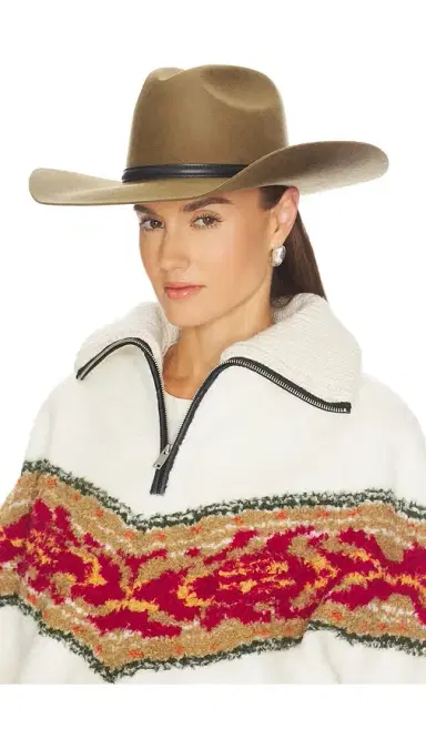 JANESSA LEONE Nash Fedora Hat | Thumbnail 1 JANESSA LEONE Nash Fedora Hat | Thumbnail 1
