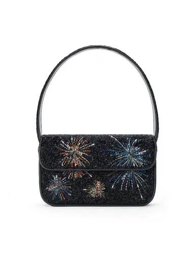 Staud Women's Tommy Firework Beaded Shoulder Bag - Firework | Thumbnail 1 Staud Women's Tommy Firework Beaded Shoulder Bag - Firework | Thumbnail 1