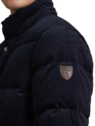 Polo Ralph Lauren Men's The Wainwright Corduroy Hooded Down Jacket - Aviator Navy | Thumbnail 6 Polo Ralph Lauren Men's The Wainwright Corduroy Hooded Down Jacket - Aviator Navy | Thumbnail 6