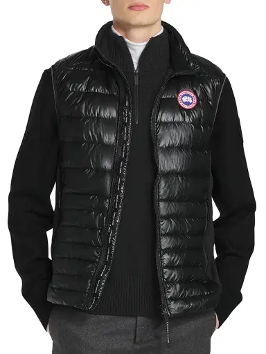 Canada Goose Men's Hybridge Lite Puffer Vest - Black | Thumbnail 5 Canada Goose Men's Hybridge Lite Puffer Vest - Black | Thumbnail 5