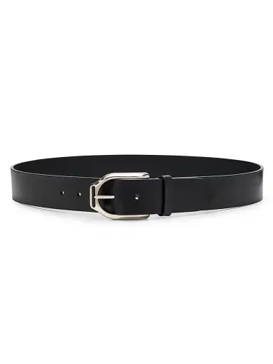 Ralph Lauren Purple Label Men's Welington Leather Buckle Belt - Black Multi | Thumbnail 1 Ralph Lauren Purple Label Men's Welington Leather Buckle Belt - Black Multi | Thumbnail 1