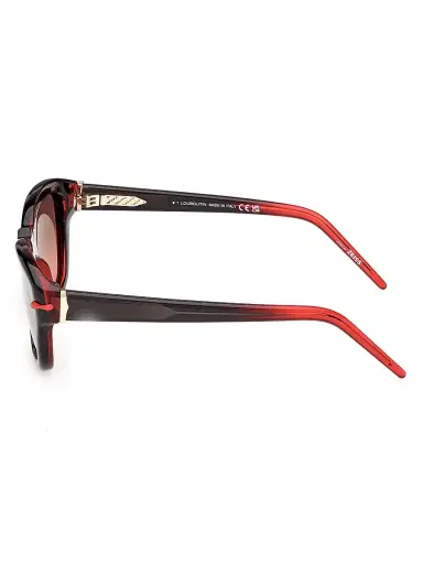 Christian Louboutin Women's Kate 53MM Rectangular Sunglasses - Black Silver | Thumbnail 3 Christian Louboutin Women's Kate 53MM Rectangular Sunglasses - Black Silver | Thumbnail 3