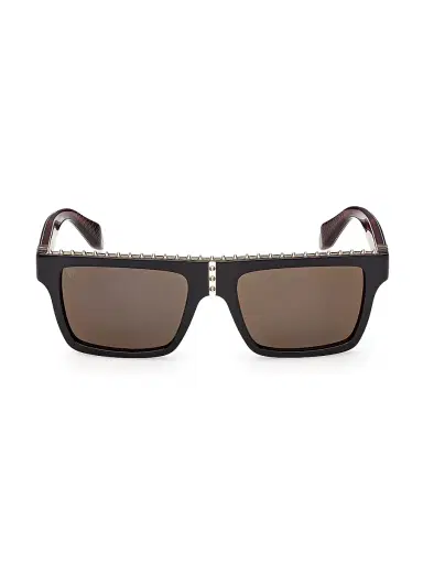 Christian Louboutin Men's Roller 56MM Shield Sunglasses | Thumbnail 2 Christian Louboutin Men's Roller 56MM Shield Sunglasses | Thumbnail 2
