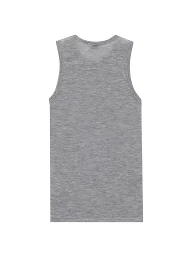 Saint Laurent Women's Tank Top in Cashmere Jersey - Grey | Thumbnail 2 Saint Laurent Women's Tank Top in Cashmere Jersey - Grey | Thumbnail 2