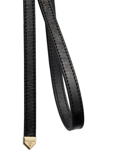 Prada Women's Leather Belt - Black - Size 36 | Thumbnail 3 Prada Women's Leather Belt - Black - Size 36 | Thumbnail 3
