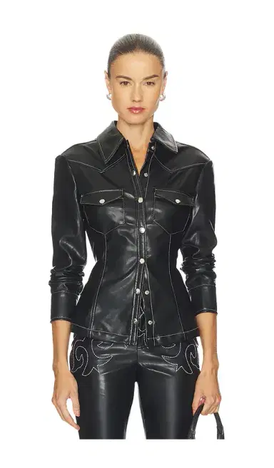 WeWoreWhat Western Button Up Top | Thumbnail 1 WeWoreWhat Western Button Up Top | Thumbnail 1