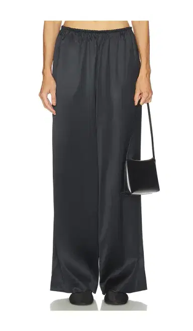 Skims Heavyweight Satin Wide Leg Pant | Thumbnail 1 Skims Heavyweight Satin Wide Leg Pant | Thumbnail 1