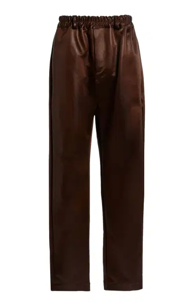 Niccolò Pasqualetti Slim Nylon Satin Straight-Leg Pants | Thumbnail 7 Niccolò Pasqualetti Slim Nylon Satin Straight-Leg Pants | Thumbnail 7