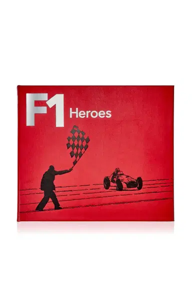 Graphic Image F1 Heroes Leather Hardcover Book - Red | Thumbnail 6 Graphic Image F1 Heroes Leather Hardcover Book - Red | Thumbnail 6