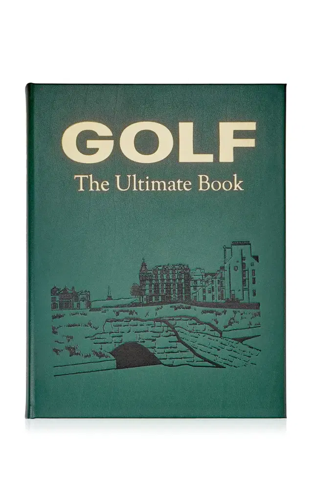 Golf: The Ultimate Book Hardcover Book - Green Golf: The Ultimate Book Hardcover Book - Green