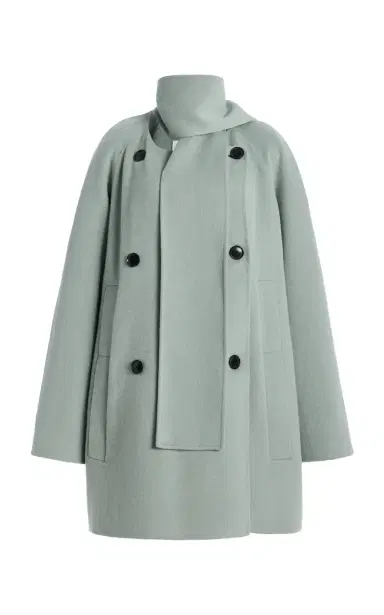 Proenza Schouler White Label Brisa Double-Faced Wool Scarf Coat | Thumbnail 5 Proenza Schouler White Label Brisa Double-Faced Wool Scarf Coat | Thumbnail 5